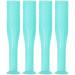 SUPVOX Lens Suction Cup Contact Lens Suction Cup Silicone Bottle Travel Contact Lenses Removal and Carry 4 Pack without Case (Green)