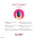 N&BF Pearl Color Gel 5ml | Red Diamonds (Red) | Acid-Free Medium Viscosity Gel for Artificial Nails | Made in Germany | Self-Smoothing Pearl Nail Gel - Buy Online on GoSupps.com