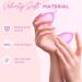 Buy Merula Menstrual Cup - Reusable Medical Silicone Period Cup with Storage Box | Leakproof & Waterproof - Small & Medium Size Available - Buy Online on GoSupps.com