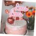 HOMSFOU 30 Pcs Love Shower Cake Picks and Toppers Decorative Cake Toppers Valentine s Day Wedding Cake Cupcake Toppers Birthday Cake Toppers Valentines Day Cake Toppers Self Made Food - Buy Online on GoSupps.com