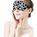 Black and White Cows Sleep Mask for Women | Adjustable Eye Shades with Elastic Strap - Perfect for Comfortable Sleep - Buy Online on GoSupps.com