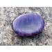 Amethyst Crystal Worry Stone for Relaxation and Stress Relief - Reiki-Charged Pocket Stone for Anxiety, Meditation, Chakra Healing - Buy Online on GoSupps.com