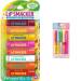 Lip Smacker Flavored Lip Balm Tropic Fever Pack of 8 and Original & Best Party Pack - 10 Moisturizing Lip Balms