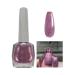 Purple Glitter Nail Polish Champagne Silvery Holographic Quick Dry Nail Varnish Shimmering Shining Long Lasting No Need Cure Sparkly Large Volume 12ML Nail Polish DIY Nail Art Gift for Women