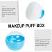 2 Sets Powder Puff Box Makeup Powder Puff Baby After- Talcum Powder Puff Body Nursing Supplies Child 10x10cm Blue - Buy Online on GoSupps.com