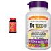 Webber Naturals RoyalRed Krill Oil 1000 mg 30 Softgels Supports Cardiovascular Health & Vitamin D3 1000 IU 260 Tablets For Healthy Bones Teeth and the Maintenance of Good Health