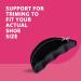 Shoe Filler Inserts for Loose Shoes - Size Reducer for Men & Women - Comfort Fit Black One Size - Buy Online on GoSupps.com