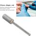 Nail Drill Bits Portable Tungsten Steel Nail Grinding Head for Beginner for Pedicure - Buy Online on GoSupps.com
