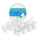 Anti snoring Device Snore Stopper Nasal Dilators Comfortable Nasal Dilators to Relieve Snore 8 PCS Reusable Stop Snoring Silicone Vents