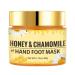 Masque pour les mains et les pieds au miel et la camomille soin hydratant et exfoliant durable pour talons et pieds secs et craquel s limine les peaux mortes hydrate instantan ment et apaise les