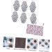 Exceart 8-Piece Washable Menstruation Pads Set | Reusable Sanitary Napkins with Storage Pockets - Eco-Friendly Solution for Women & Girls - Buy Online on GoSupps.com