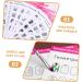 1 Set Manicure Exercise Book Mesa Para U as Acr licas Nail Art Practice Set Nail Practice Painting Templates Nail Supplies Kit Nail Kit Nail Art Liner Pen - Buy Online on GoSupps.com