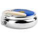 Santorini Greek Island Sea View Mini Pill Box | 3 Compartment Portable Pill Organizer for Travel & Home - Buy Online on GoSupps.com