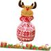 Abaodam Dining Table Decor 1pc Cookie Knitted Doll Portable Reindeer Elk Christmas Holiday Party Bags Bag Draw Candy Hanging - Buy Online on GoSupps.com
