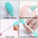 Sioppkik Silicone Facial Mask Brush - Double-Sided Face Mask & Cleaning Brush Set | DIY Beauty Tools (2 Pieces) - Buy Online on GoSupps.com