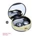Buy Sharainn Cute Round Contact Lens Box - Blue Eye Care Case for Lenses | International Shipping Available - Buy Online on GoSupps.com
