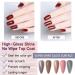 Gel Nail Polish Primer and Topcoat Set Quick-Drying Transparent Nail Polish Shiny Topcoat and Primer Non-Toxic Long-Lasting Luster Can Strengthen and Care for Stronger and Healthier Nails - Buy Online on GoSupps.com