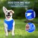 Dog Cooling Vest Harness | Swamp Cooler Evaporative Coat for Hot Weather | Ice Silk Breathable Shirt for Dogs | Pet Anxiety Relief | Size Small - Buy Online on GoSupps.com