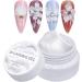 Satin sculpting set for glossy white pearly satin. Non-stick. Soft candy texture. 3D modeling set. 5g gel for solid bead making. For nail extensions. - Buy Online on GoSupps.com