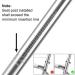 Thinvik Silver Bike Seat Post Adjustable 350mm Aluminum Alloy Seatpost for Road & Mountain Bike - 27.2mm - Buy Online on GoSupps.com