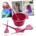 DOITOOL 1 Set Hairdressing Tool Home Highlight Kit Hair Coloring Tools Professional Hair Color Cream Mixer Mixture Diy Salon Tool Pro Tools Abs Hair Comb Hair Dye Red - Buy Online on GoSupps.com
