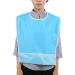 Eating Bib Clothes Protector Comfortable 2 Colors Optional Portable Waterproof Home Care Elderly Eat out for Older Adult(Light Blue) - Buy Online on GoSupps.com