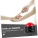 Homsfou 1stk Red Massage Globe - Handheld Fitness & Yoga Ball Self-Massage Device 6.5x6.1cm - Perfect Gym Accessory for Exercise & Relaxation - Buy Online on GoSupps.com