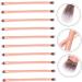 Healeved 120 Pcs Makeup Brush Eye Shadow Brush Eyeshadow Brush Lash Tool Nose Contour Brush Golden Metal - Buy Online on GoSupps.com