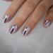 24pcs Metallic Chrome Short Length Press On Nails - Purple Solid Color Salon Manicure | High Shine Mirror Fake Nail Set - Round Tip Acrylic Nails - L5941-1 - Buy Online on GoSupps.com