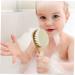 PLAFOPE 1 Set Baby Hair Brush and Hair Dryer Set with Scalp Massage and Wood Comb - Newborn and Baby Hair Care Essentials - Buy Online on GoSupps.com