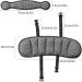 KAKIBLIN Adjustable Toddler Car Seat Head Support Band - Black Gray - Buy Online on GoSupps.com