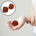 Healeeved 4-Piece Walnut Fitness Handball Set - Chinese Handmade Massage Balls for Hand Training & Muscle Relief - Buy Online on GoSupps.com