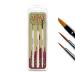 The Army Painter Most Wanted Brush Set - Miniature Small Paint Brush Set of 3 Acrylic Paint Brushes - Drybrush  Regiment Model Paint Brush & Fine Detail Tip Paint Brush for Watercolor Oil Painting