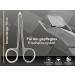 Premium Stainless Steel Cuticle Nippers with Scissor Eyes - 0.5 cm Cutting Length for Precision Care | International Shipping Available - Buy Online on GoSupps.com
