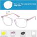 Buy WOWSUN Kids Blue Light Blocking Glasses - Lightweight Anti Eyestrain TR Eyeglasses for Boys & Girls | Black & Purple Frames - International Shipping - Buy Online on GoSupps.com