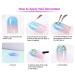 28 Grids Gold Metal Nail Studs & 3D Mix Geometry Nail Art Set - Rivet Jewelry for Manicure & DIY Crafts - Buy Online on GoSupps.com