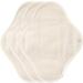 ECO Premium Organic Cotton Cloth Menstrual Pads with Wings - Great Absorption, Leak Prevention, Washable - 3 Pack (Original Brown Day Pad) - Buy Online on GoSupps.com