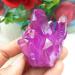 Crystal 100g Titanium Coated Fuchsia Natural Rock Crystal Quartz Cluster Halo Angel Cluster Specimen Suitable for Home Office Decoration ERBDRGAZ - Buy Online on GoSupps.com