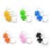 BRBD Waterproof Silicone Swimming Nose Clip Plugs for Adults Children Age 7+ (12 Pack)