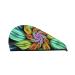 Hippie Style Microfiber Hair Towel Soft Super Absorbent Hair Towel Wrap for Women Coral Velvet Quick Dry Hair Cap for Long Curly and Thick Hair