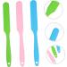 Minkissy 6-Piece Silicone Hair Removal Pen & Wax Spatula Set | Ideal for Cake Decorating Face Cream Application & Hair Removal - International Shipping Available - Buy Online on GoSupps.com