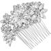 DOITOOL Tiara Bridal Headpiece Wedding Headpiece for Bride Bridal Headdress Wedding Jewlery Bride Insert Comb Women Hairpin Bridal Hair Comb Headgear Alloy Miss Accessories - Buy Online on GoSupps.com
