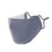 Dustproof Cotton Face Mouth Mask UV Protective Facial 2 Layers Cover Reusable Washable Navy Plaid Masks for Women Men TPZA92721