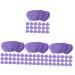 FOMIYES 800 Sheets Eyelash Cleaning Pads No Lint Nail Cotton Pads Nail Polish Wipes Lash Glue Wipes Professional Cleaning Supplies Cotton for Nail Polish Remover Purple Major Travel Extend 4.8x4.8cmx4pcs Purplex4pcs