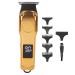 Electric Hair Trimmer 5 Guide Combs High Speed Low Noise USB Rechargeable Haircut Grooming Scissors
