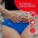 Relixa Menstrual Underwear - Periodetual Hipsters for Heavy Bleeding | XS-6XL 3-Pack in Black Blue & Beige | Bamboo Fabric for Women & Girls - Buy Online on GoSupps.com