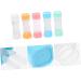 Homsfou 10 STK Contact Lens Container - Colored Kit Holder Medical ABS Case 2 Pieces (5.8x1.9x1.9cm) - International Shipping Available - Buy Online on GoSupps.com