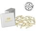 HAARallerliebst Large Shimmering Gold Hair Clips (20 Pieces 6 cm) with White Storage Box - International Shipping - Buy Online on GoSupps.com