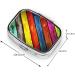 Colored Wooden 2 Compartment Pill Case | Cute Travel Pill Box Organizer for Pocket & Purse - Buy Online on GoSupps.com