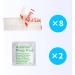 8pc EZ Pass/I-Pass/Toll Tag Tape Mounting Kit | Dual Lock Fastener | Ezpass Tag Holder - Buy Online on GoSupps.com